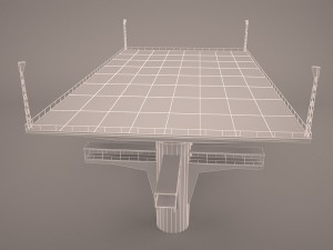 landing platform star wars 3D Модель
