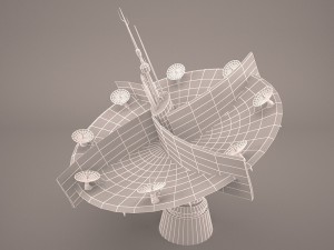 shield generator dish star wars 3D Модель