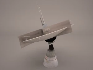 shield generator dish star wars 3D Model