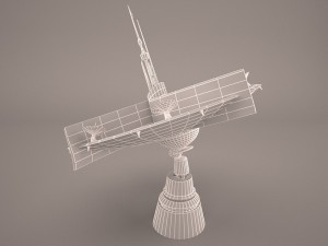 shield generator dish star wars 3D Модель