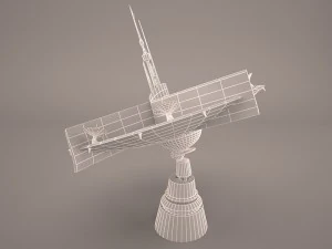 shield generator dish star wars 3D Model