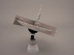 shield generator dish star wars 3D Model