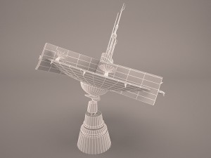 shield generator dish star wars 3D Модель