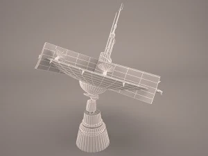 shield generator dish star wars 3D Model