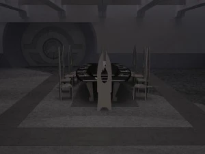 sala conferenze guerre stellari Modello 3D