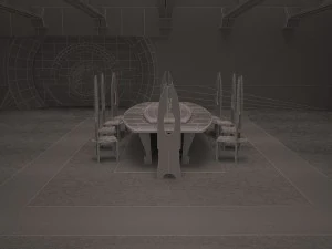 confrence room star wars 3D Model
