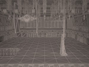 tie hangar star wars 3D Модель