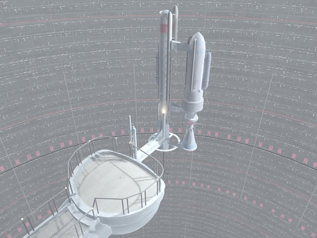 death star corridor star wars 3D 모델 .c4d .max .obj .3ds .fbx .stl .blend 