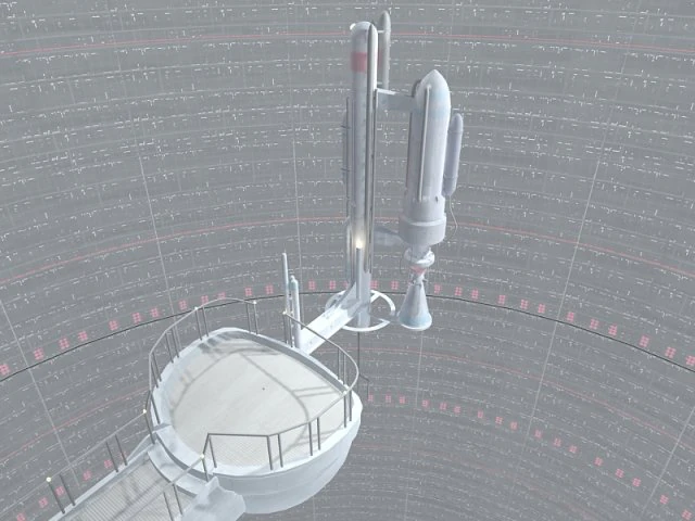 death star corridor star wars 3D Model .c4d .max .obj .3ds .fbx .stl .blend 