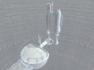 corredor de la estrella de la muerte star wars Modelo 3D