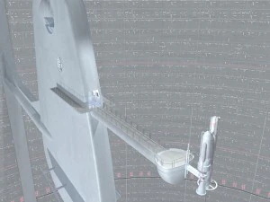death star corridor star wars 3D Model
