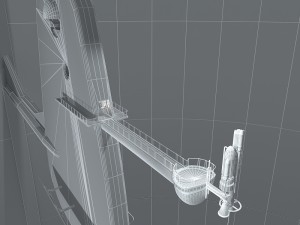 death star corridor star wars 3D 모델