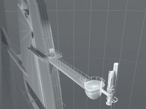 death star corridor star wars 3D Model