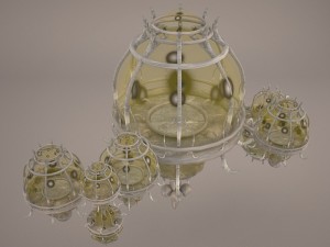 gungan habitat star wars 3D Model