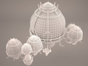 gungan habitat star wars Model 3D