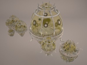 gungan habitat star wars Model 3D