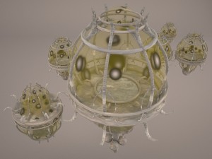 gungan habitat star wars Model 3D