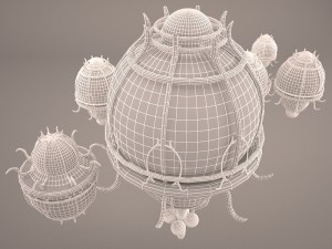 gungan habitat star wars Model 3D