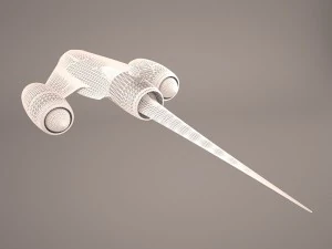 naboo police royal starship star wars 3D Model