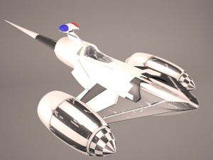 naboo police royal starship star wars Modelo 3D
