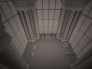 turret room star wars Modello 3D