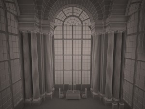 turret room star wars Modello 3D