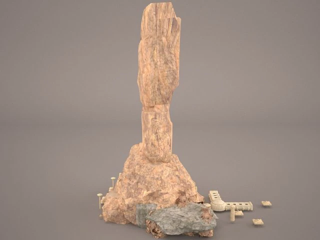 mos espa grand arena star wars 3D Model .c4d .max .obj .3ds .fbx .stl .blend 