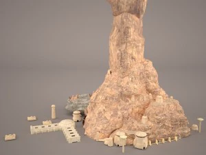 mos espa grand arena star wars 3D Model