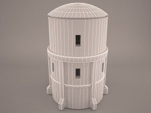 mos eisley tatooine building star wars 3D Modell