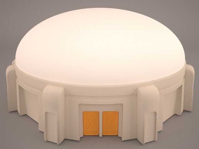 mos eisley tatooine building star wars Modelo 3D .c4d .max .obj .3ds .fbx .stl .blend 