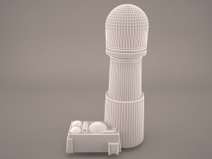 mos eisley tatooine building star wars Modello 3D