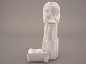 mos eisley tatooine building star wars 3D Model