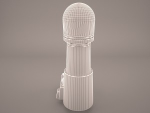 mos eisley tatooine building star wars Modello 3D