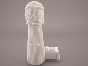 mos eisley tatooine building star wars Modello 3D