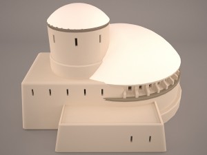 mos eisley tatooine building star wars 3D Model