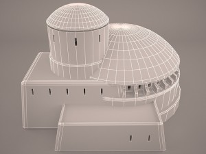 mos eisley tatooine building star wars 3D Модель