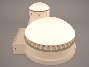 mos eisley tatooine building star wars 3D Модель