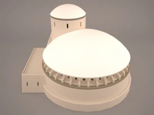 mos eisley tatooine building star wars 3D Model