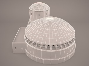 mos eisley tatooine building star wars 3D Модель