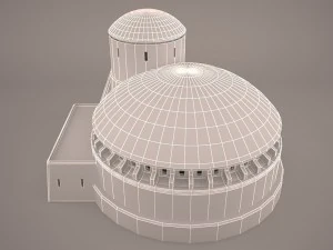 mos eisley tatooine building star wars 3D Model