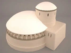 mos eisley tatooine building star wars 3D Model