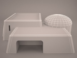 mos eisley tatooine building star wars 3D 模型