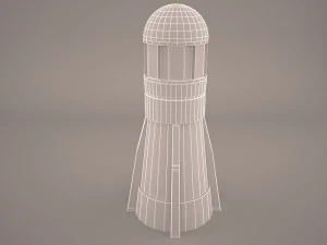 mos eisley tatooine building star wars 3D Model