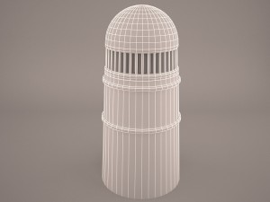 mos eisley tatooine building star wars Modelo 3D
