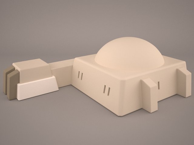 mos eisley tatooine building star wars 3D मॉडल .c4d .max .obj .3ds .fbx .stl .blend 
