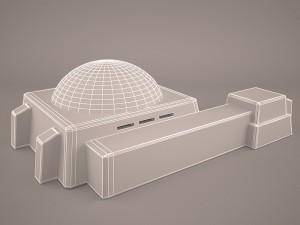 mos eisley tatooine building star wars 3D मॉडल