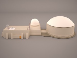 mos eisley tatooine building star wars 3D Model