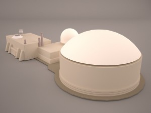mos eisley tatooine building star wars 3D Model