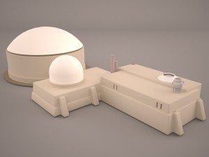 mos eisley tatooine building star wars 3D Model