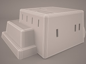 mos eisley tatooine building star wars 3D 模型